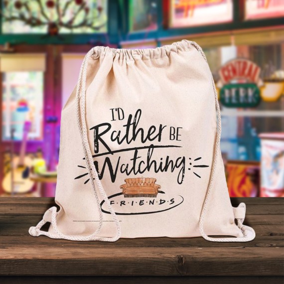 Friends: Rather Be Watching - Οικολογική Τσάντα 