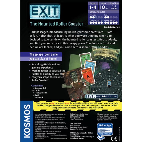 Exit: The Game - The Haunted Roller Coaster