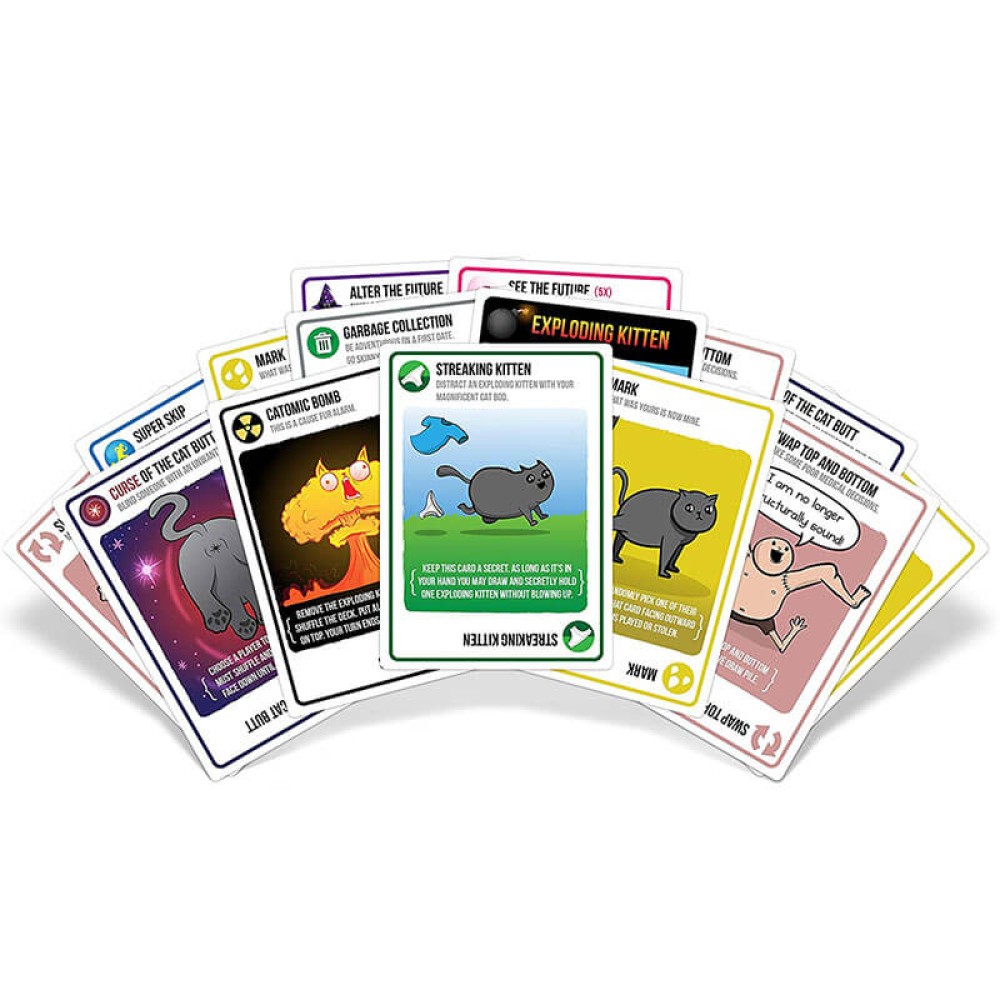 Exploding Kittens: Streaking Kittens (Exp) - The Game Rules