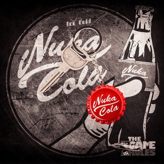 Fallout: Nuka Cola Bottlecap - Μπρελόκ