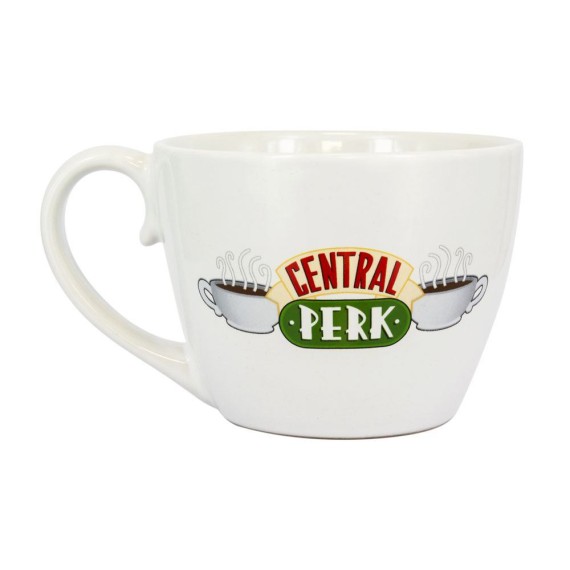 Friends: Central Perk - Κεραμική Κούπα Καπουτσίνο (Άσπρη)