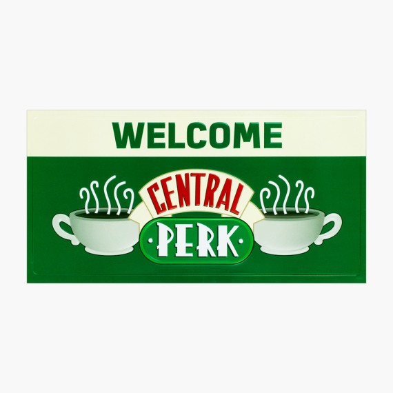 Friends: Central Perk - Μεταλλική Πινακίδα