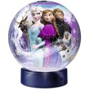 Frozen 2: 3D Παζλ Μπάλα - Λάμπα Νυκτός - 72pc