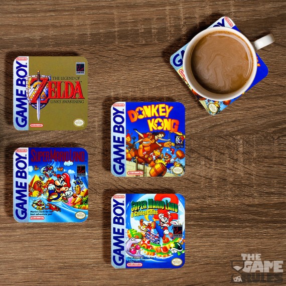 Gameboy (Classic Collection) - Σουβέρ (Φελλός) 4τμχ