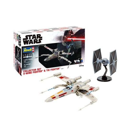 Collector Set - X-Wing Fighter and TIE Fighter (1:57 & 1:65)