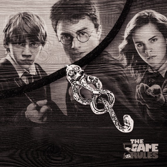 Harry Potter: Dark Mark - Επάργυρο Κολιέ