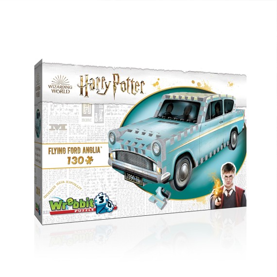 Harry Potter: Weasley Car - 3D Παζλ - 130pc