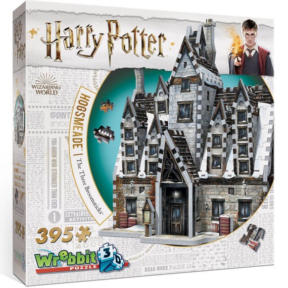 Harry Potter: Πανδοχείο The Three Broomsticks - 3D Παζλ - 395 pc