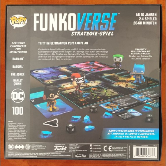 Funkoverse Strategy Game: DC Comics 100 - GER