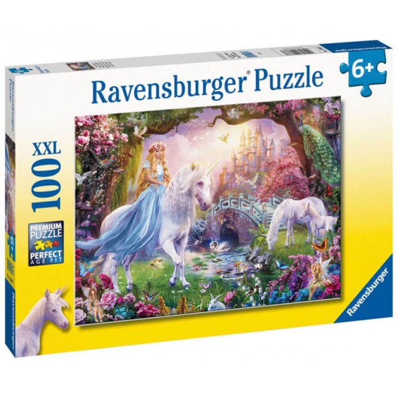 In the realm of the Blossom Queen Children's Puzzle - 100pc XXL