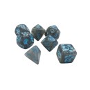 Kitten Polyhedral Dice (7) Gray