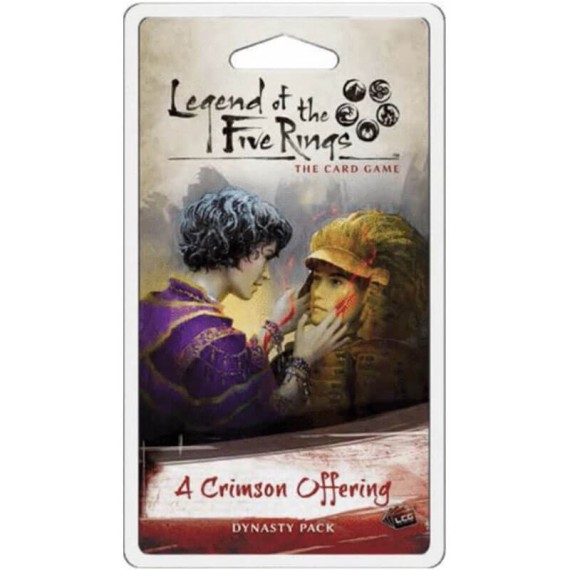 Legend of the Five Rings LCG: A Crimson Offering Dynasty Pack (Exp)
