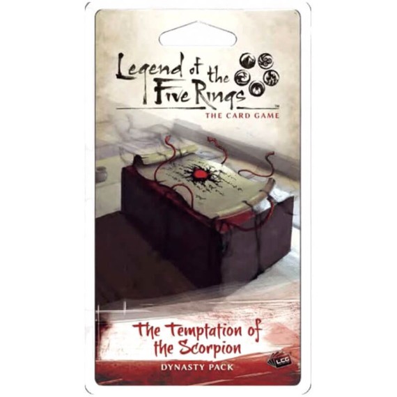 Legend of the Five Rings LCG: The Temptations of the Scorpion Dynasty Pack (Exp)