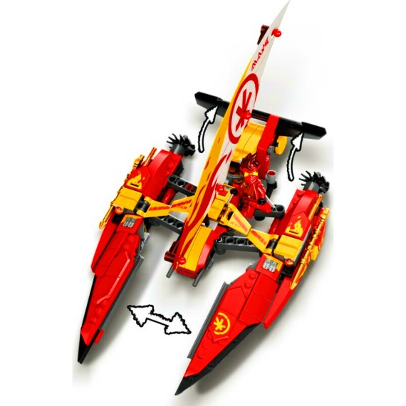 LEGO Ninjago: Catamaran Sea Battle (9+ ετών)