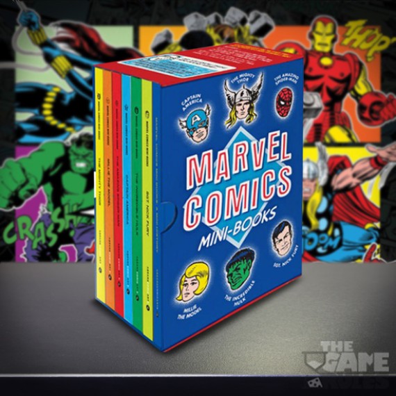 Marvel Comics Mini-Books Collectible Boxed Set: A History and Facsimiles of Marvel's Smallest Comic Books