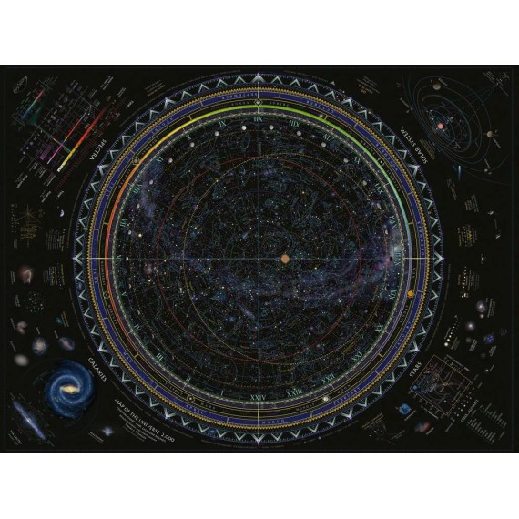 Χάρτης του Σύμπαντος - Παζλ - 1500pc