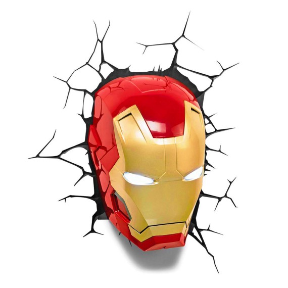 Marvel: Iron Man - 3D Φωτιστικό Τοίχου