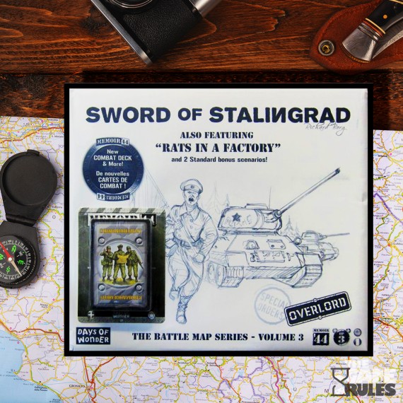 Memoir '44 - Battle Map Sword of Stalingrad (Exp)