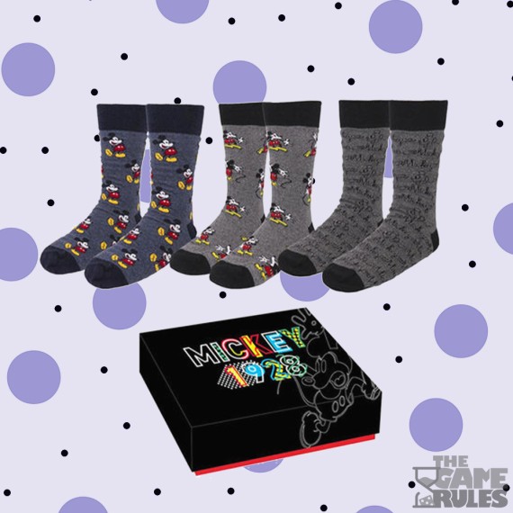 Disney: Mickey Mouse - Κουτί Δώρου με Κάλτσες (Μέγεθος: 40-46)