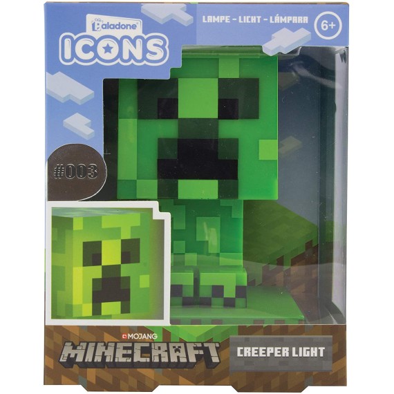 Minecraft - Φωτιστικό Φιγούρα Creeper 