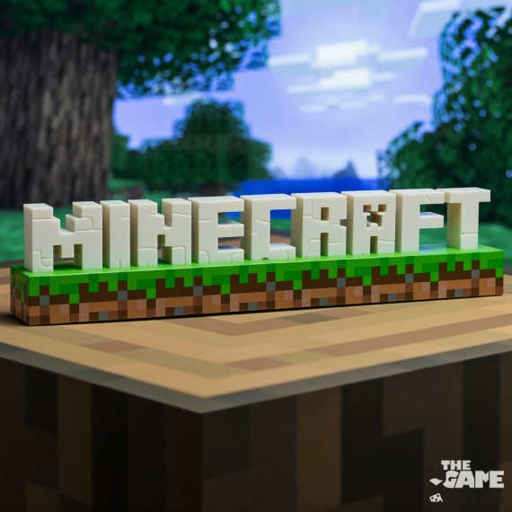 Minecraft Logo - Φωτιστικό