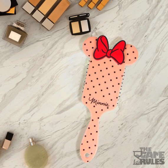 Disney: Minnie Mouse - Πλαστική Βούρτσα Μαλλιών (Ροζ)