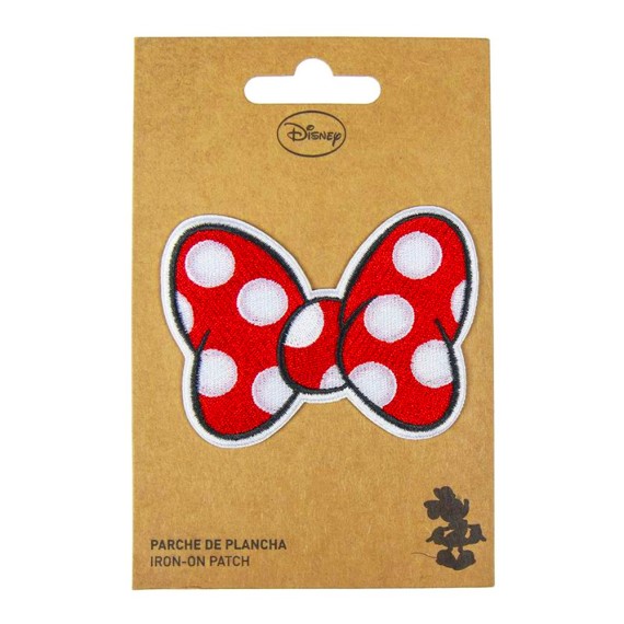 Disney: Minnie Mouse Κόκκινος Φιόγκος - Μπάλωμα