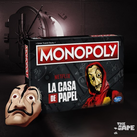 Monopoly: Netflix La Casa de Papel/Money Heist Edition Game