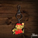 Nintendo: Super Mario 8Bit - Λαστιχένιο Μπρελόκ
