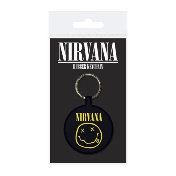 Nirvana - Υφασμάτινο Μπρελόκ