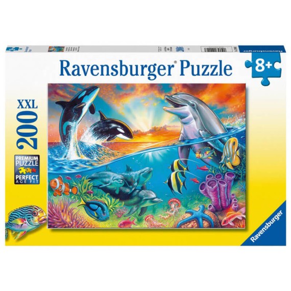 Ocean Dwellers Children's Puzzle - 200pc XXL