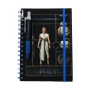 Star Wars: The Rise of Skywalker - Rey Model - A5 Σπιράλ Τετράδιο και Στυλό