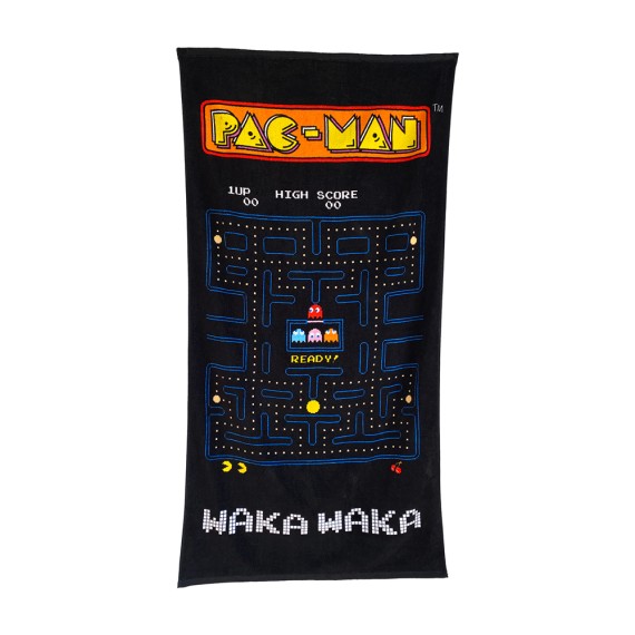 Pac-Man The Chase - Πετσέτα (75x150 cm)