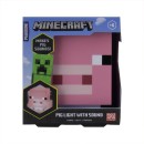 Minecraft: Pig - Φωτιστικό με Ήχο