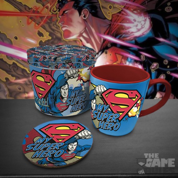 Superman: My Superhero - Σετ Coaster και Κούπα