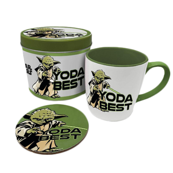 Star Wars: Yoda Best - Σετ Coaster και Κούπα