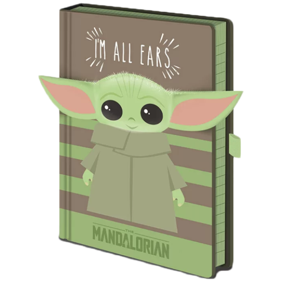 Star Wars: The Mandalorian (I'm All Ears Green) - Τετράδιο
