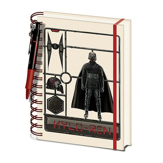 Star Wars: The Rise of Skywalker - Kylo Ren Model - A5 Σπιράλ Τετράδιο και Στυλό