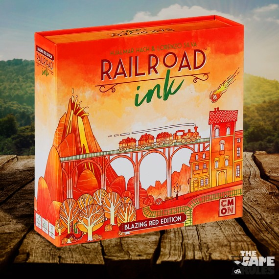 Railroad Ink: Blazing Red Edition