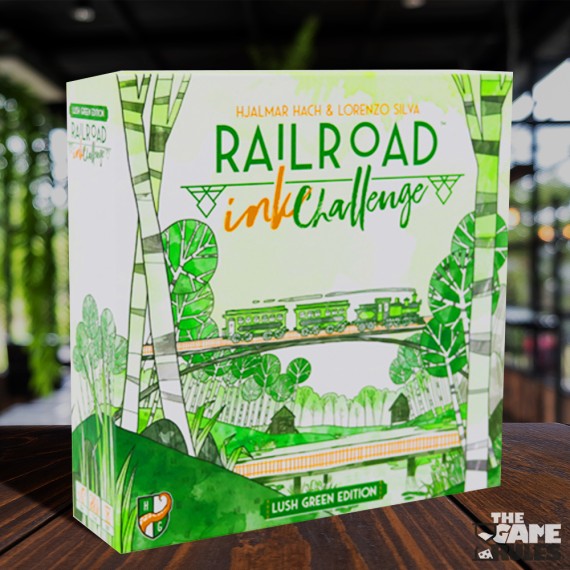  Railroad Ink Challenge: Lush Green Edition