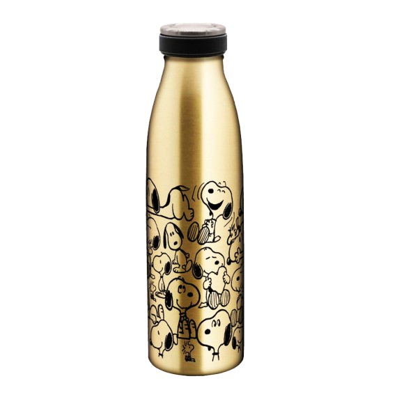 Snoopy - Gold Metal Μπουκάλι (500ml)