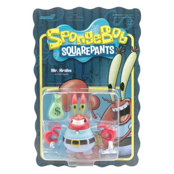 SpongeBob SquarePants - ReAction Action Figure Mr. Krabs