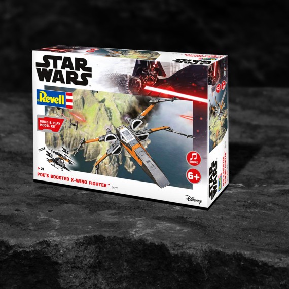Star Wars - Model Set: Poe's Boosted X-wing Fighter (1:78)