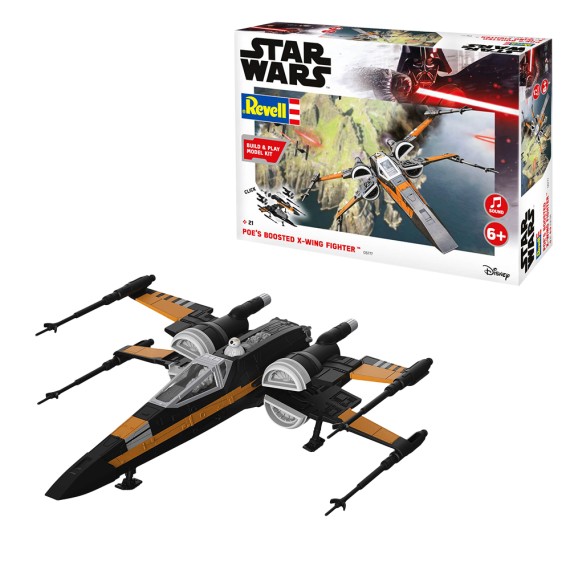 Star Wars - Model Set: Poe's Boosted X-wing Fighter (1:78)