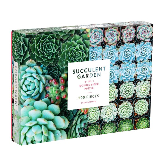 Succulent Garden - Παζλ Δύο Όψεων - 500pc