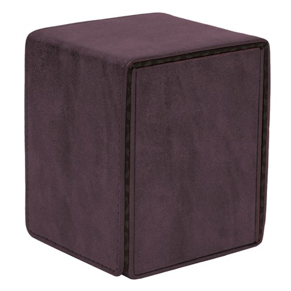 Suede Collection: Alcove Flip Deck Box - Amethyst