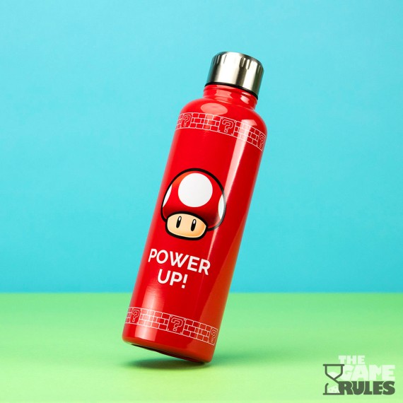 Super Mario: Power Up - Μεταλλικό Μπουκάλι  (500ml)