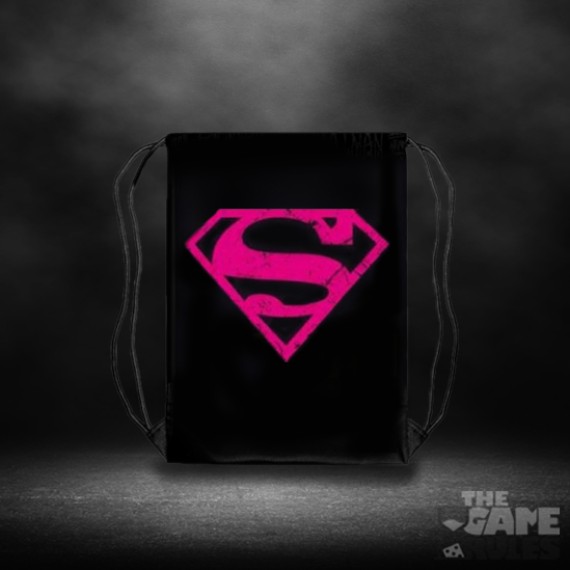 Superman Logo - Τσάντα Θαλάσσης (Ροζ)