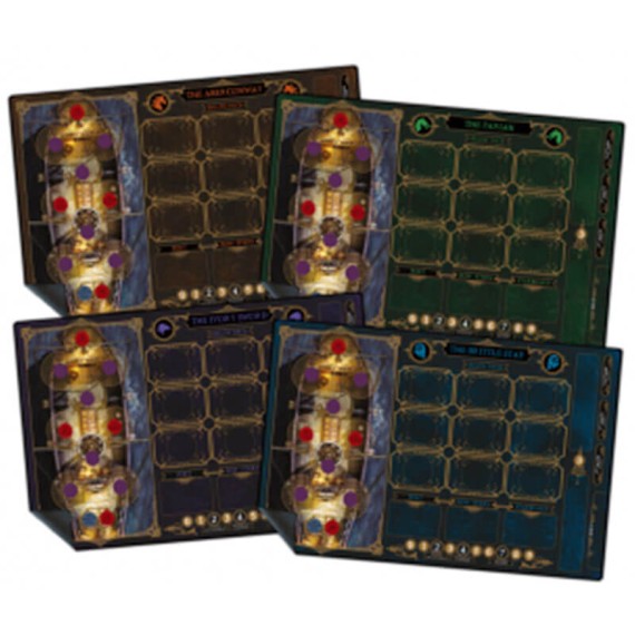 The Everrain: Neoprene player dashboards - Set of 4 mats