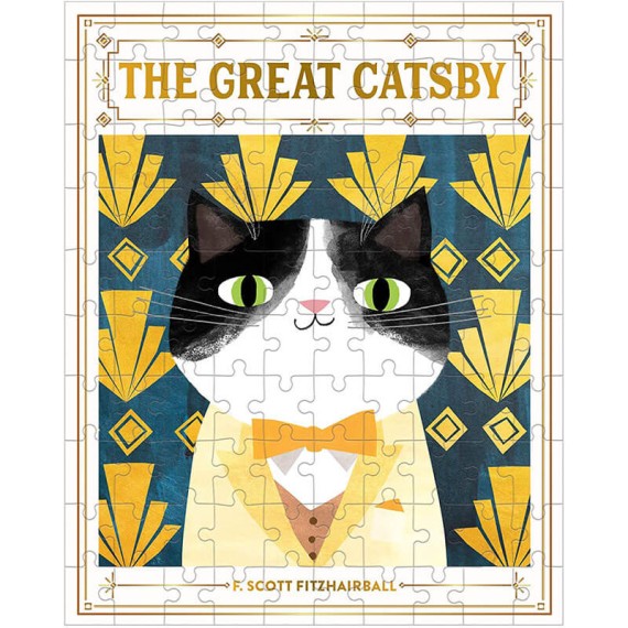 The Great Catsby Bookish Cats - Παζλ - 100 pc